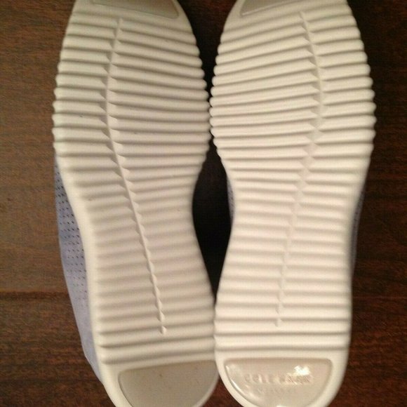 Cole Haan Men's 2.ZeroGrand Light Blue Suede Oxford Casual Shoes 11.5M - NIB - Picture 3 of 7